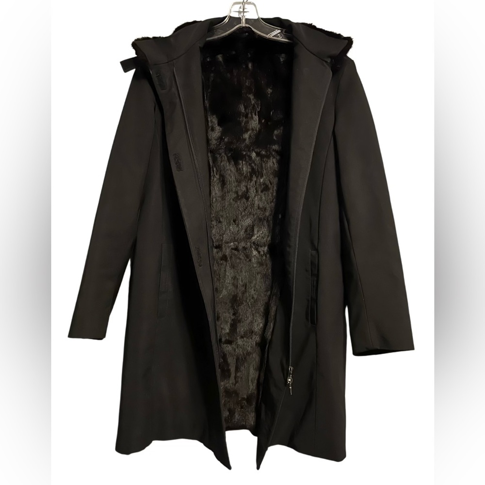 Prada Milano Black Squirrel Fur Lining Size M